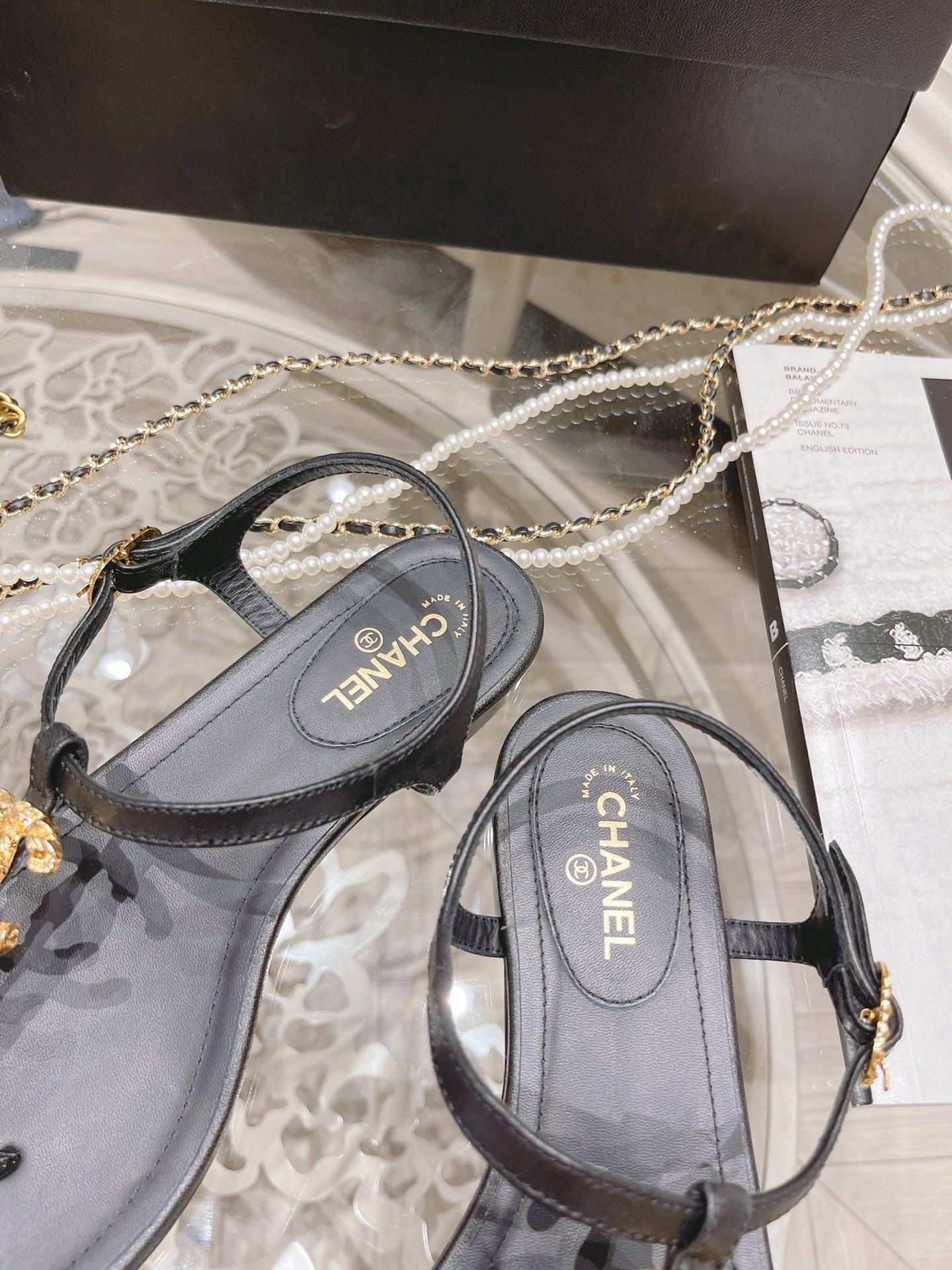 Women C*hanel Top Sandals