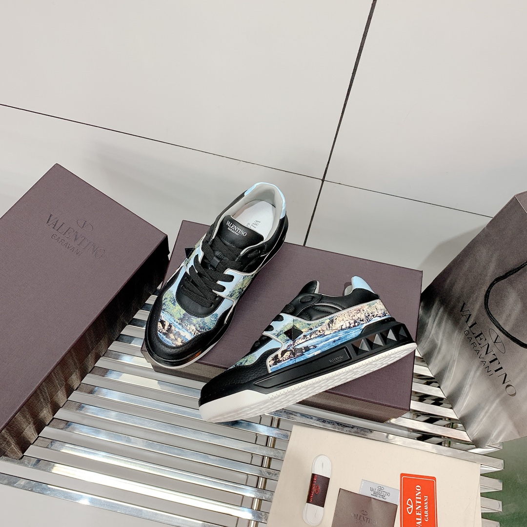 Men Women 𝑉*𝐴𝐿𝐸𝑁𝑇𝐼𝑁𝑂 Top Sneakers