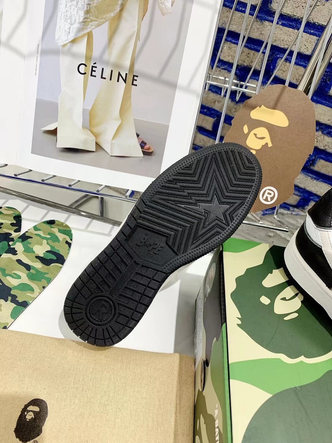 Men Women B*ape Top Sneaker