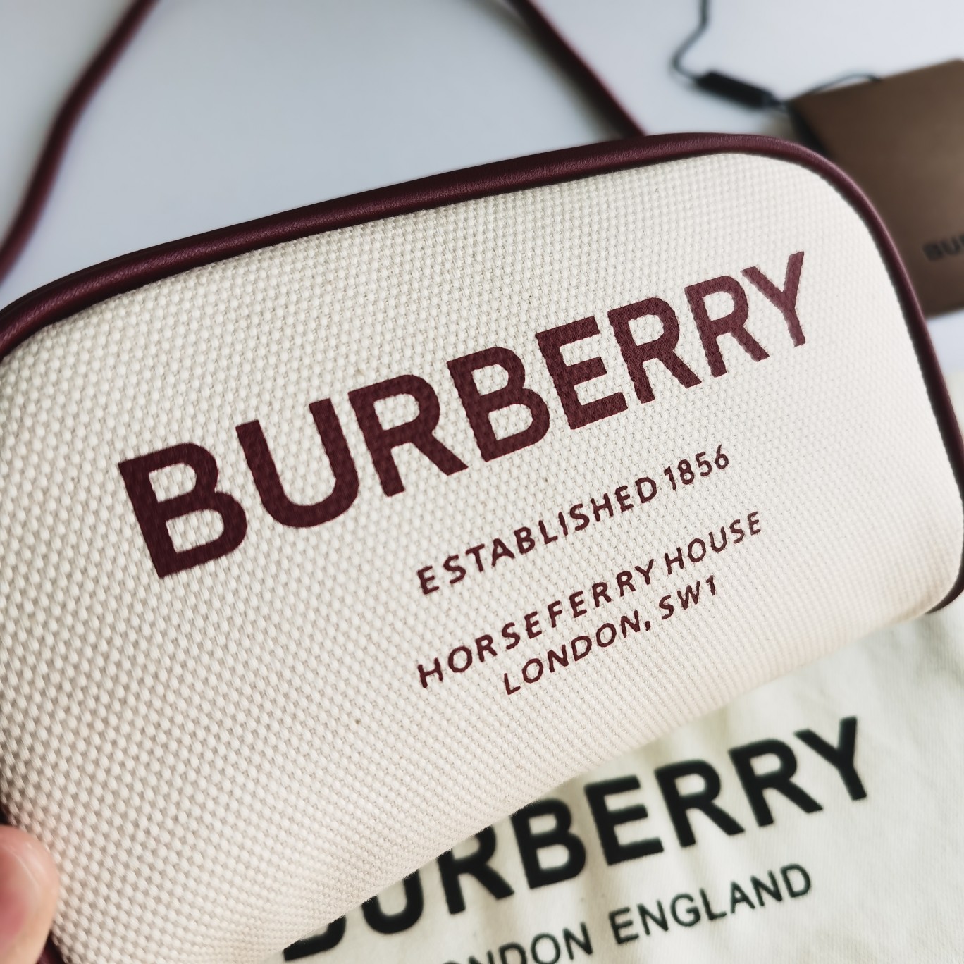 B*urberry Bag Top Quality 18*8*11cm