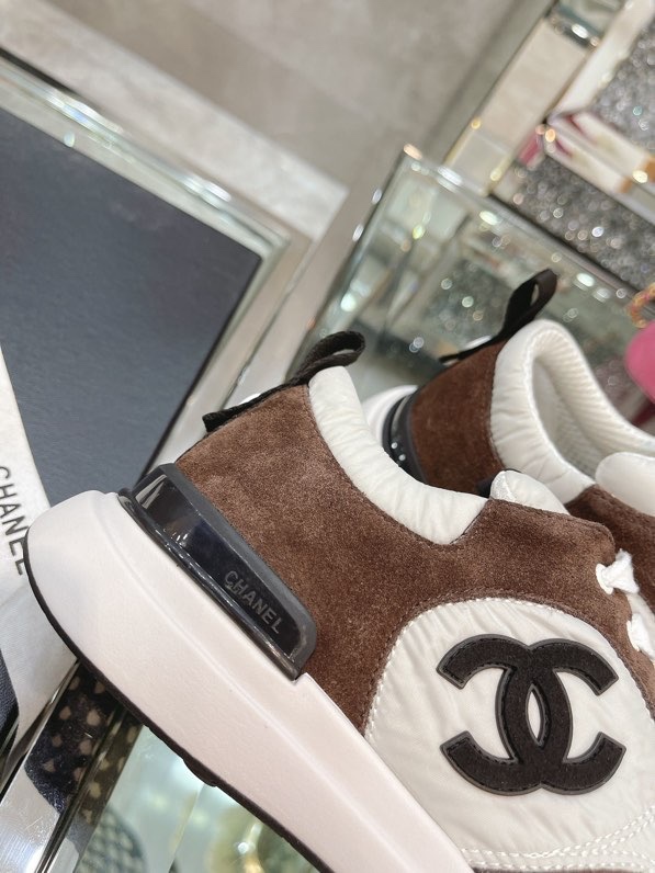 Women C*hanel Top Sneaker