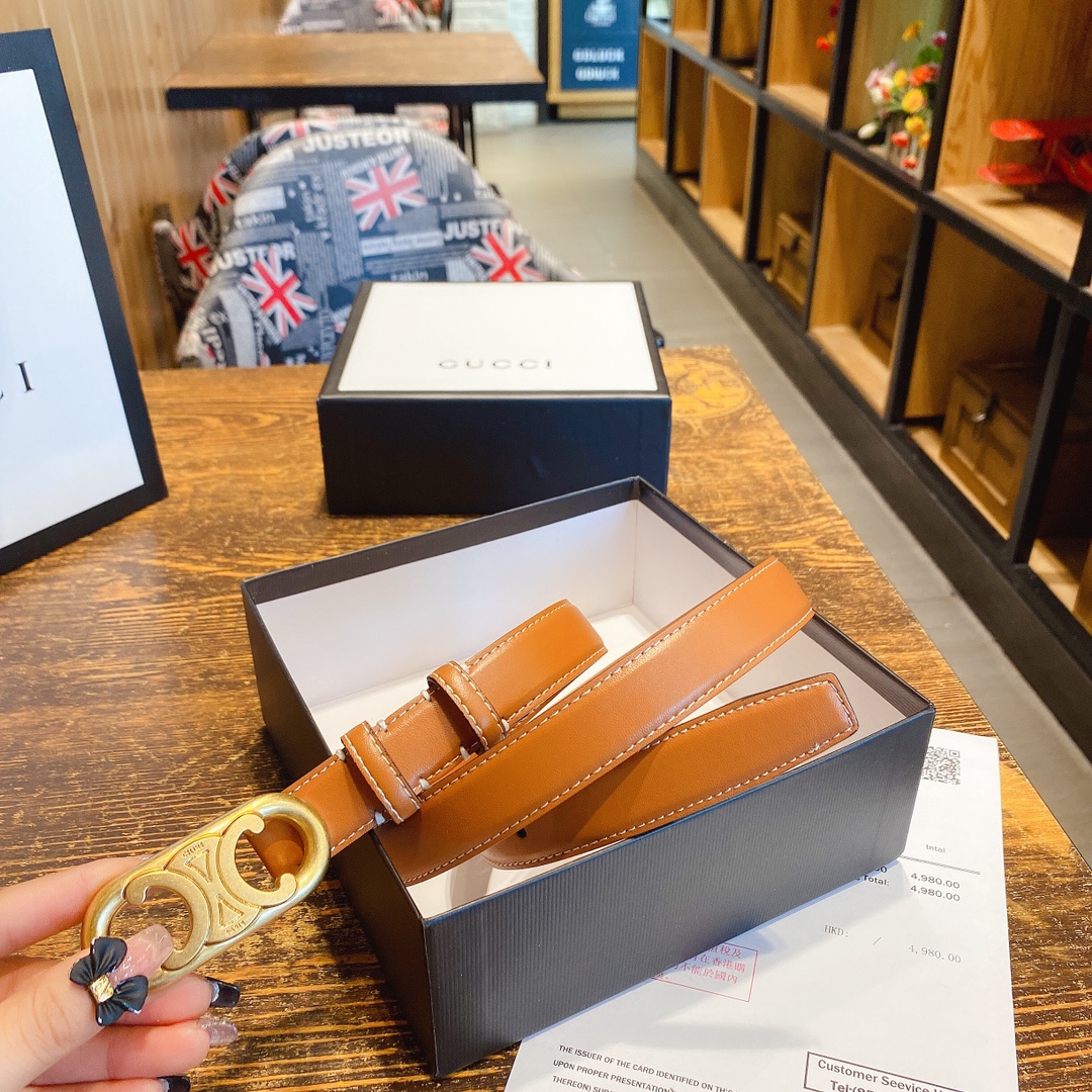 C* eline Belts Top Version