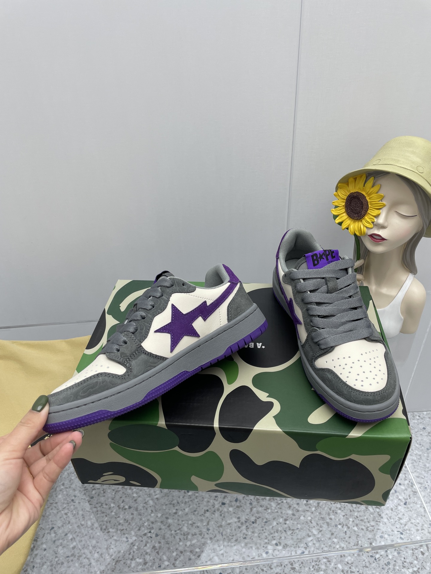 Men Women B*ape Top Sneaker