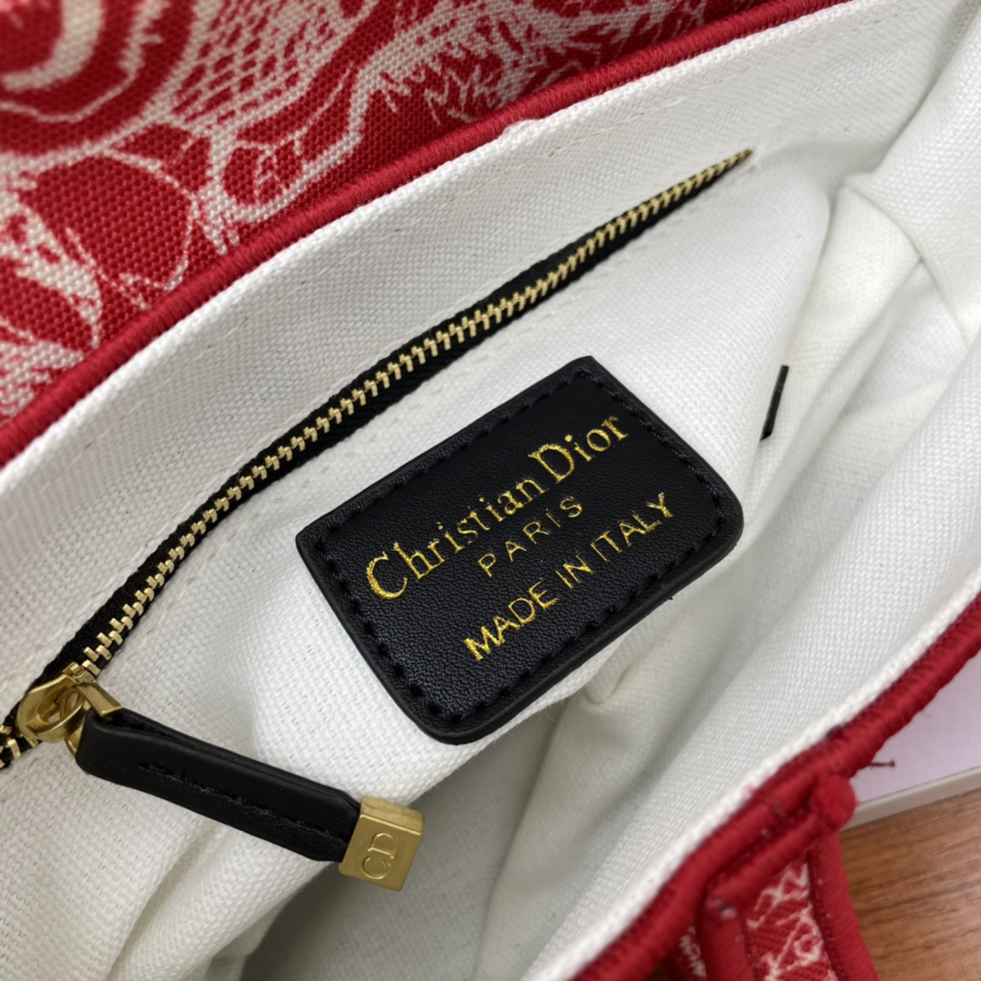 D*ior Top Bag 24*6*18cm