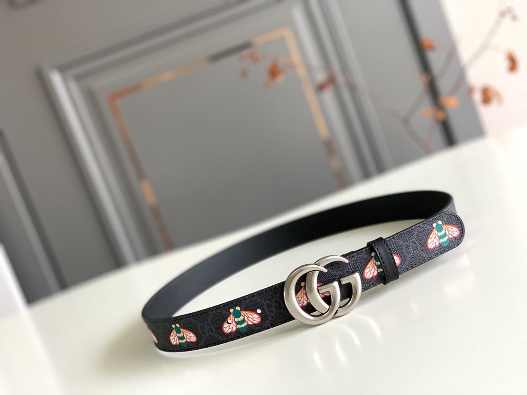 G*ucci Belts Top Quality 30MM