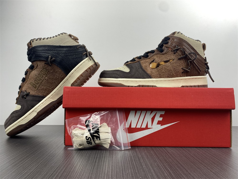 from Nike Dunk SB High Bodega Legend Fauna Brown CZ8125-200