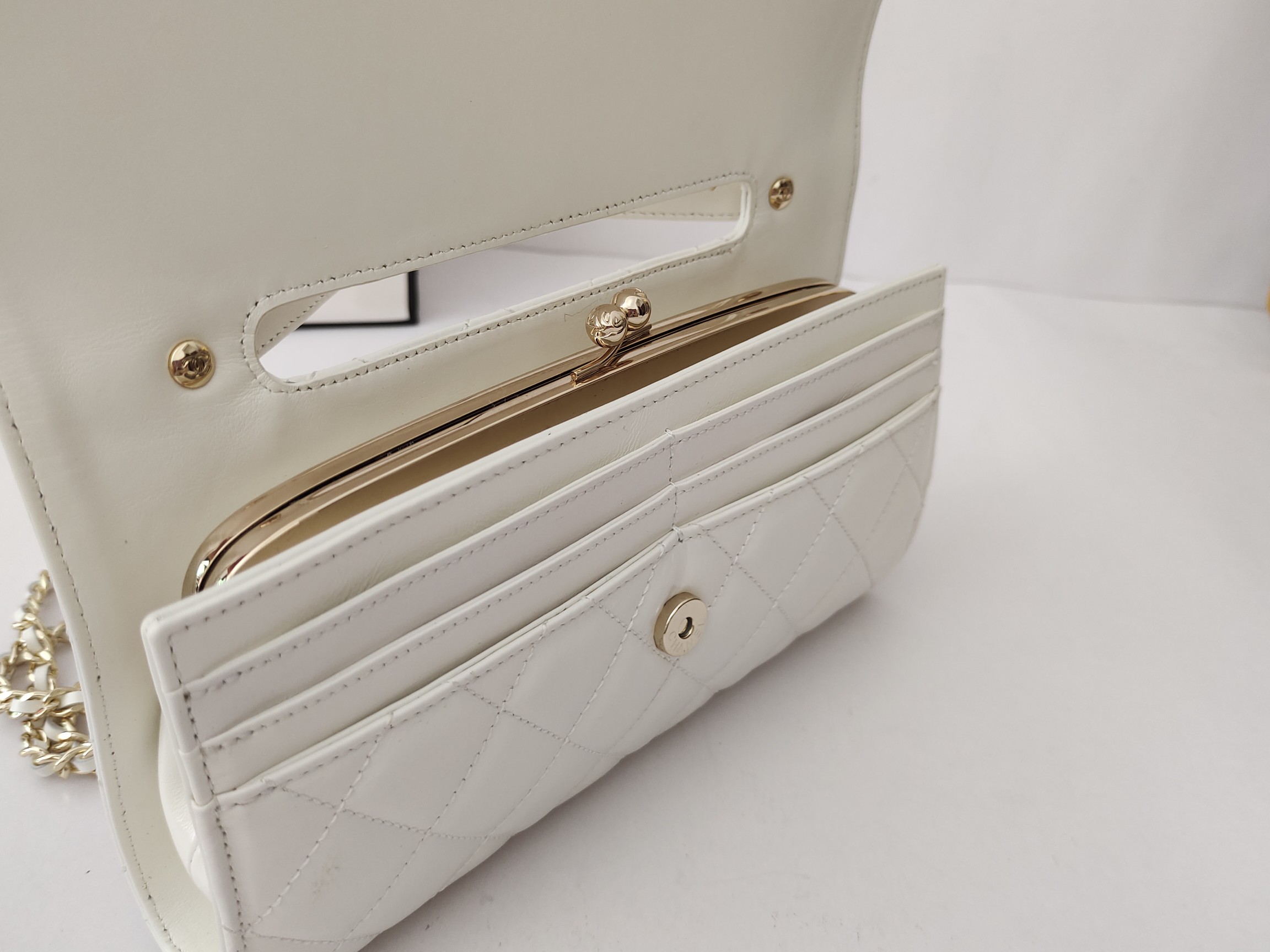 C*hanel Top Bag 12.4*22.3*5.7CM