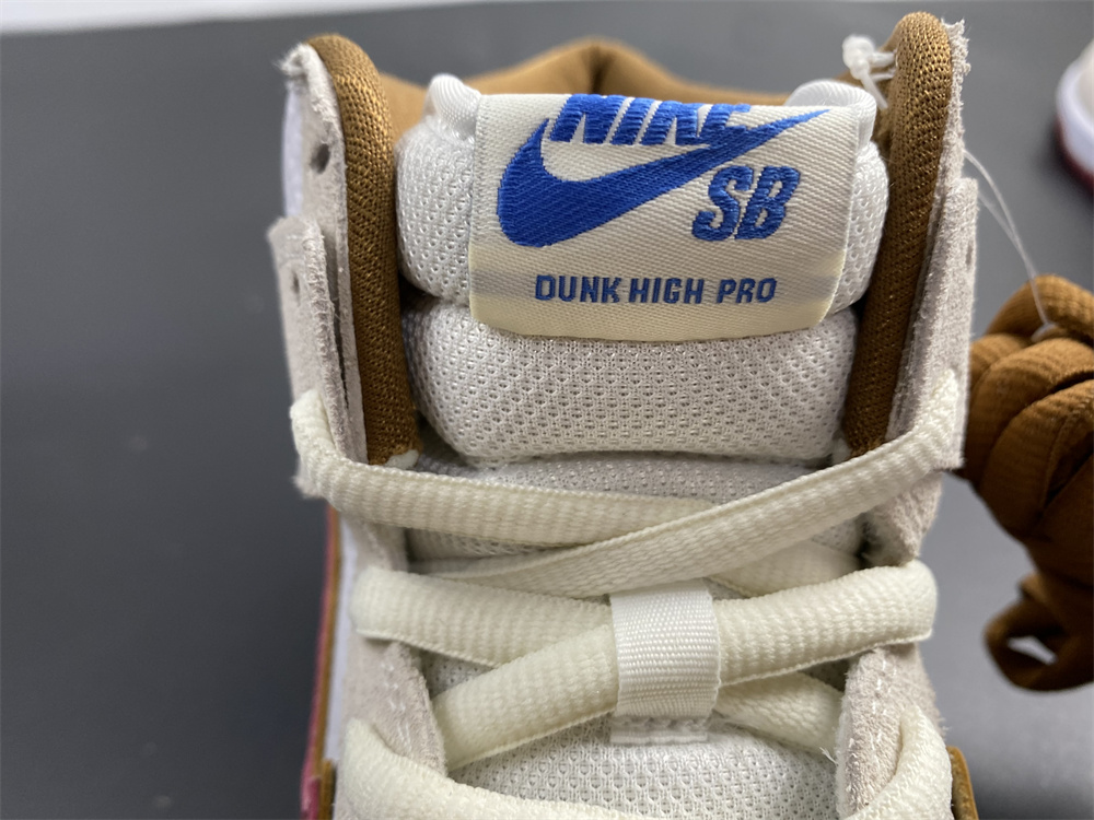 from Nike SB Dunk high Team Crimson CV9499-100