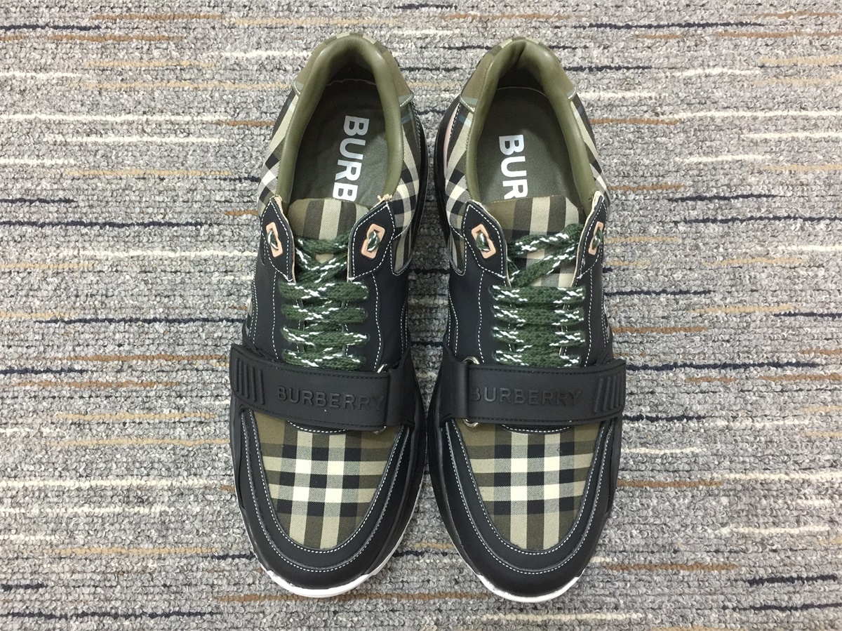 Men B*urberry Top Sneakers