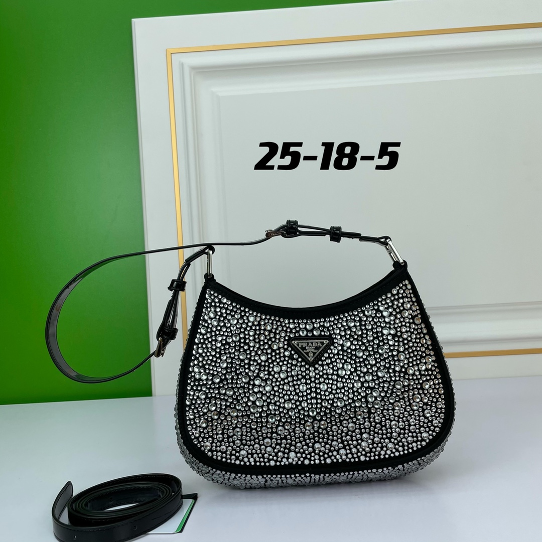 P*rada Bag Top Quality 25CM