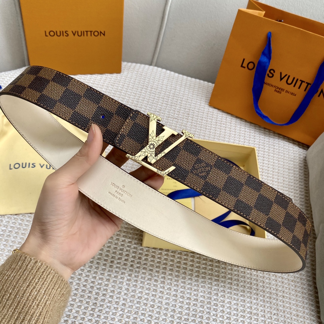 L*ouis V*uitton Belts Top Quality 40MM