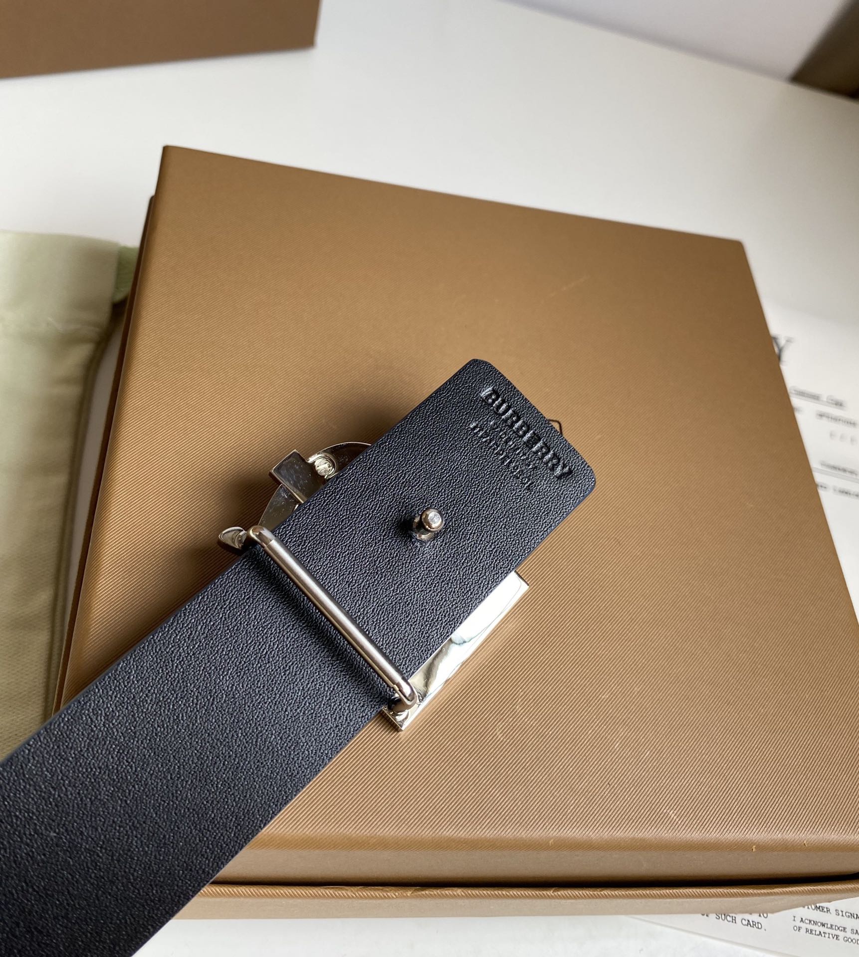 B*urberrry Belts Top Quality 35MM