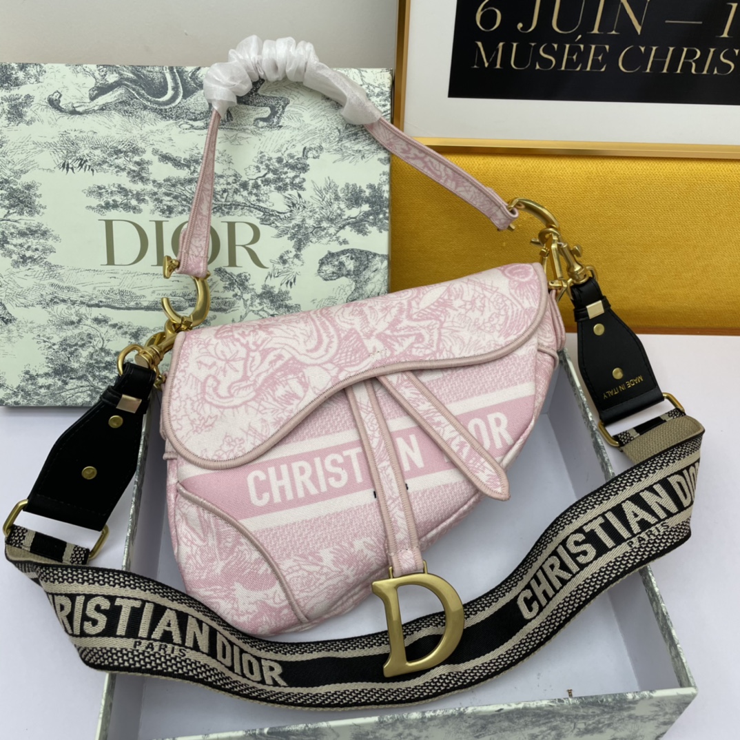 D*ior Top Bag 24*6*18cm