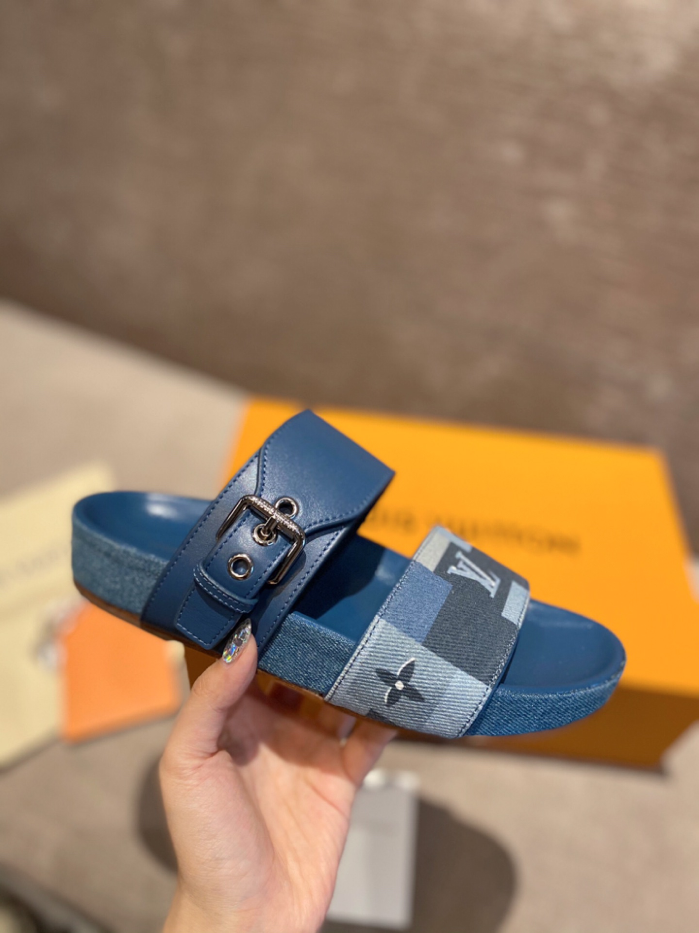 Women L*uis V*itton Sandals Top Version