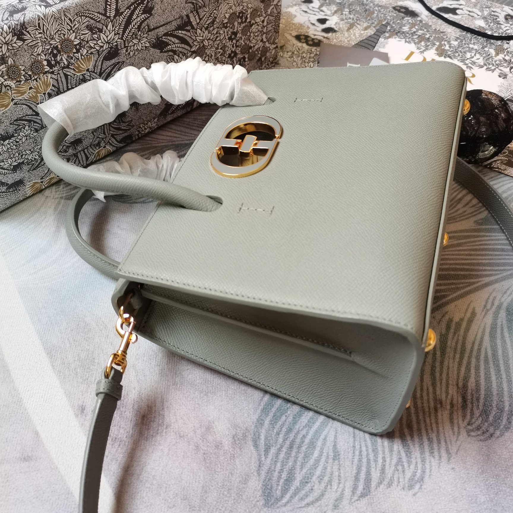 D*ior Bag Top Quality 25*19*12CM