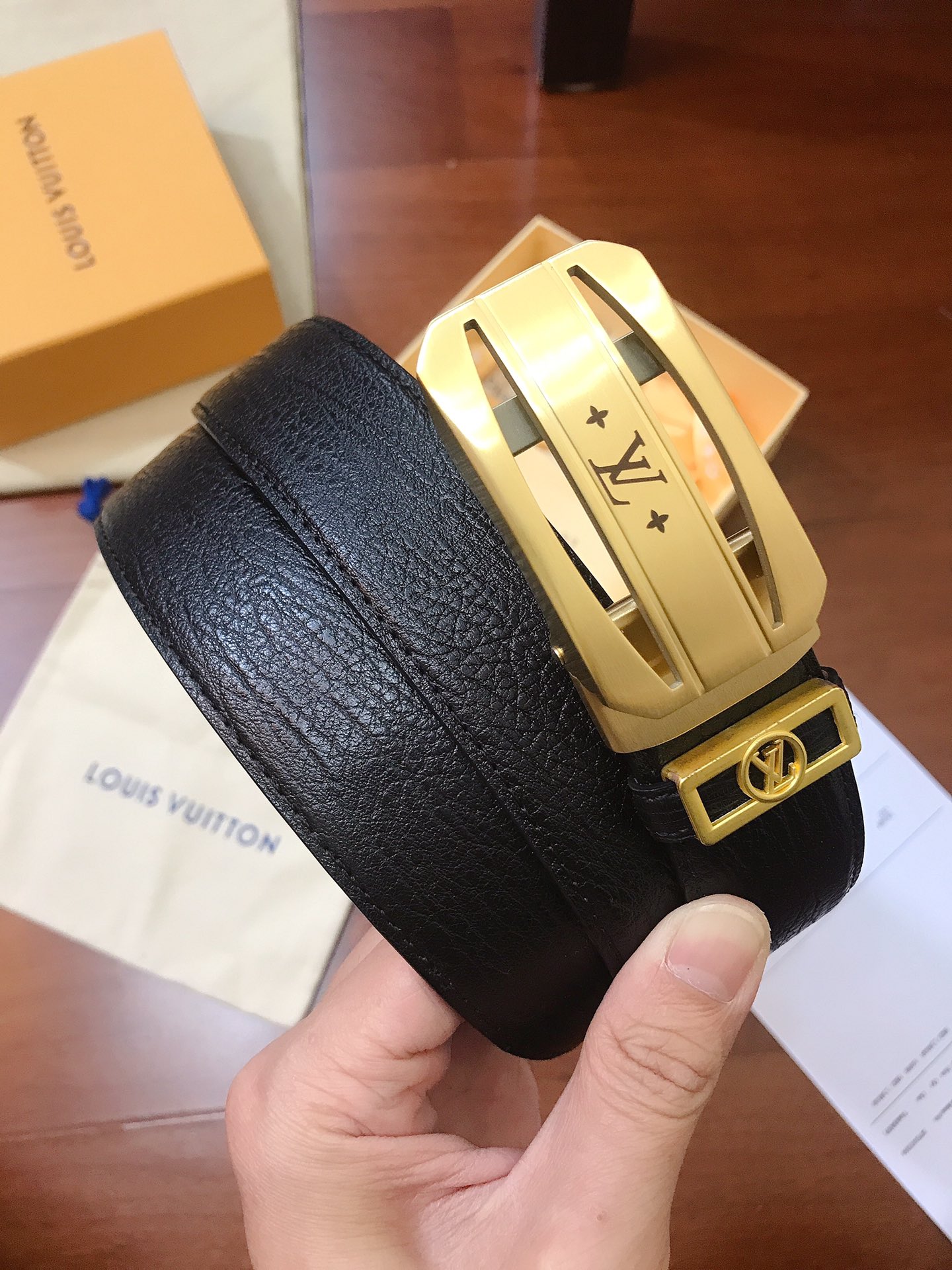 L*ouis V*uitton Belts Top Quality 35MM