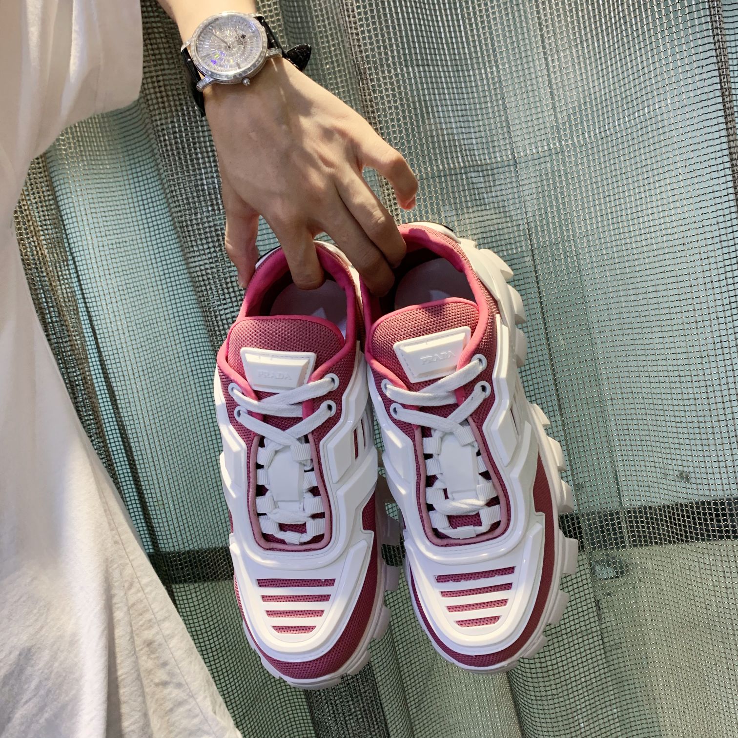 Men Women P*rada Top Sneaker