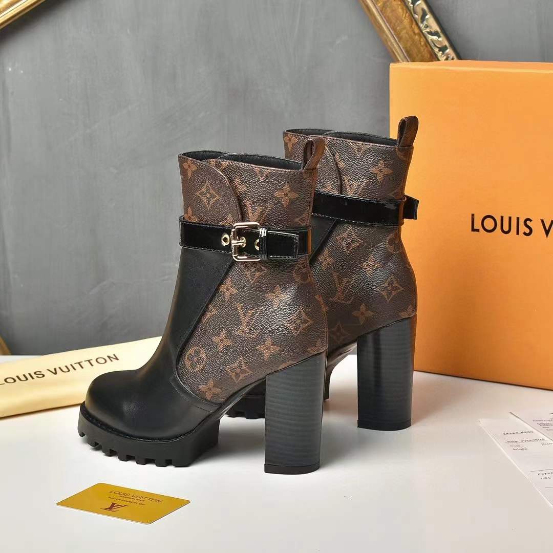 Women L*ouis V*uitton Top Sneaker