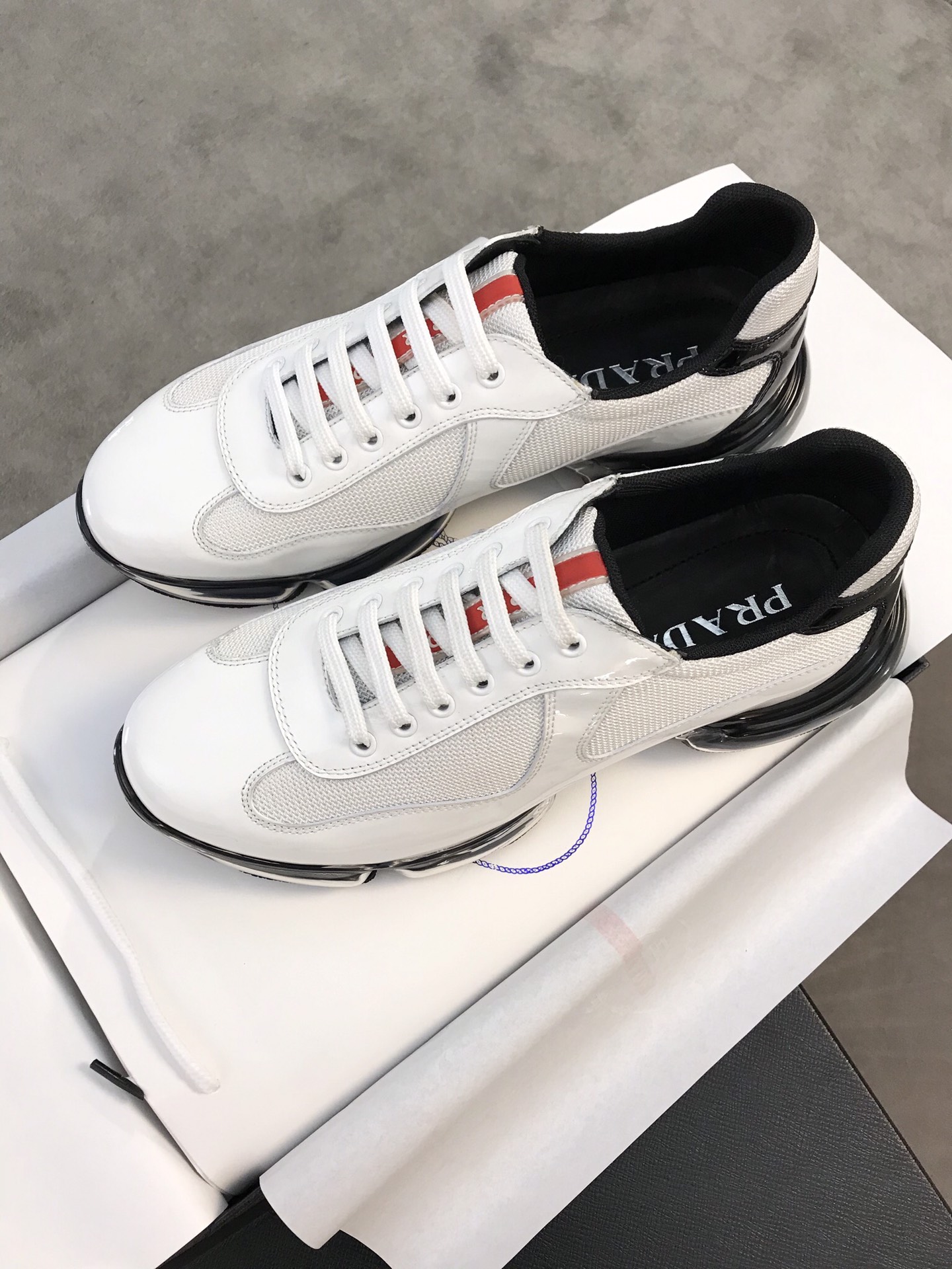 Men P*rada Top Sneaker