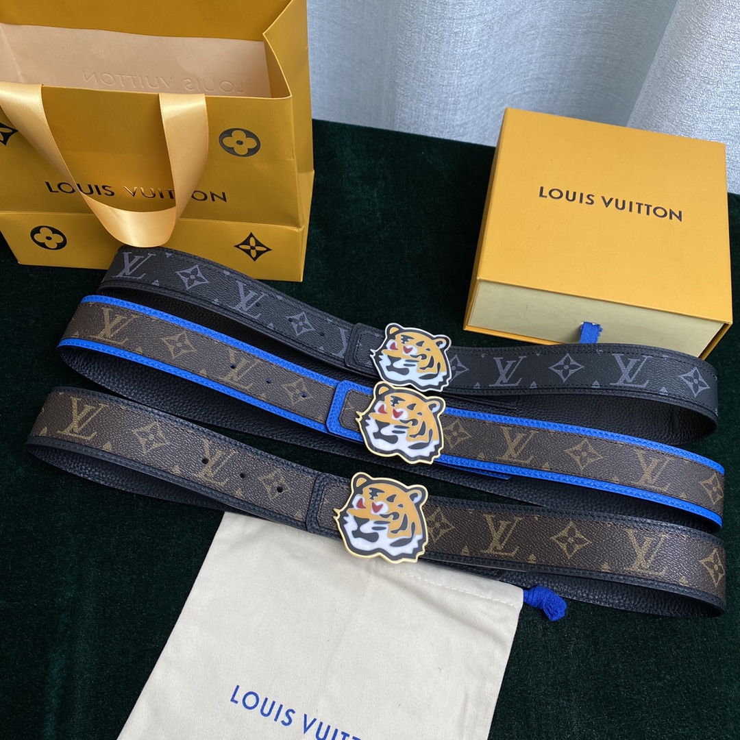 L*ouis V*uitton Belts Top Quality 40MM