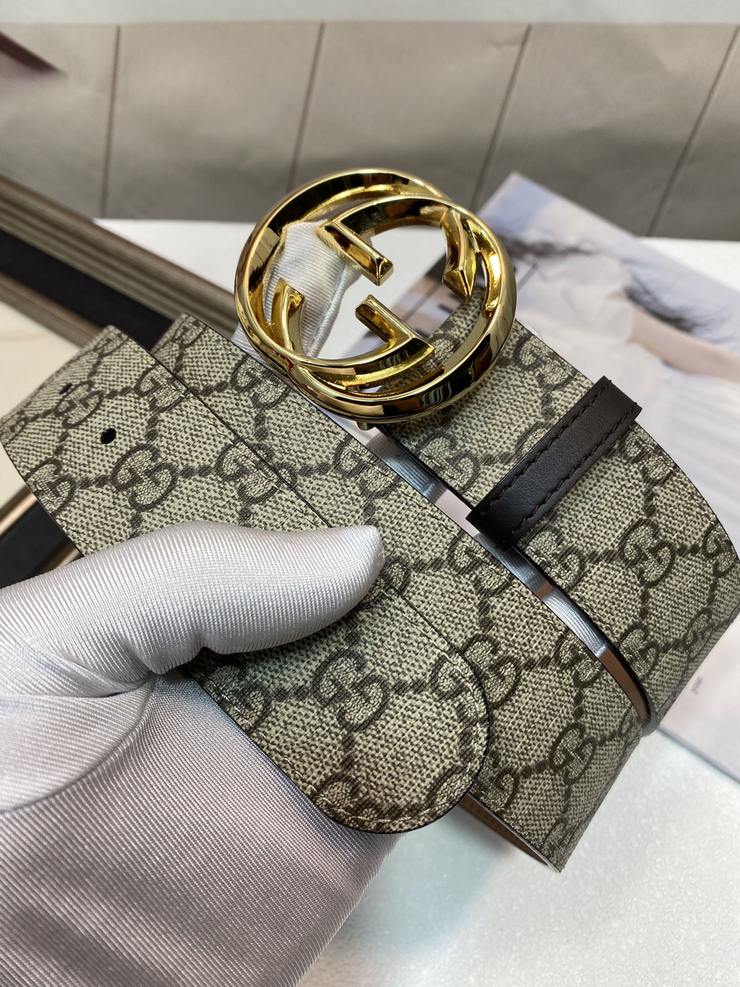 G*ucci Belts Top Version 40MM