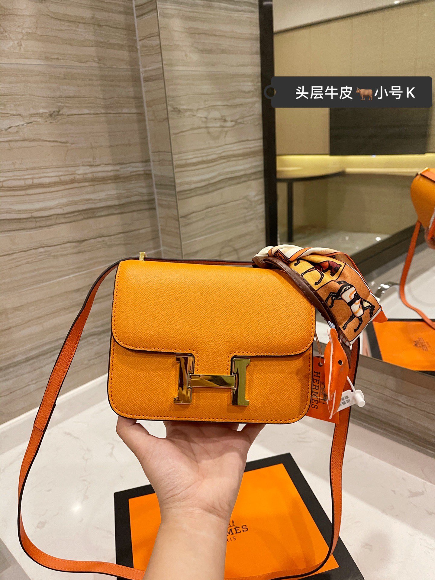 H*ermes Top Bag 18*13CM