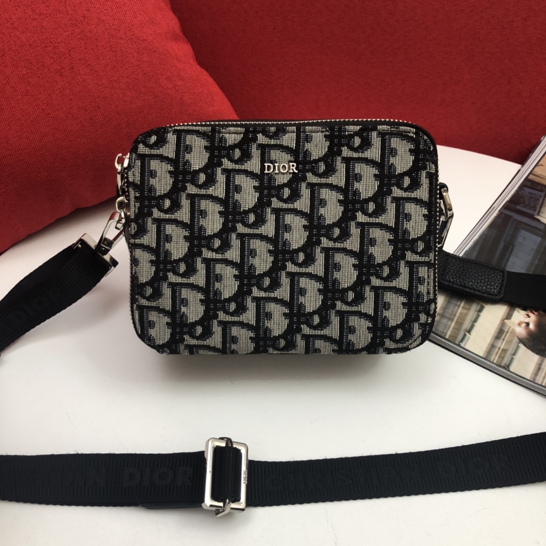 D*ior Top Bag 17*13*6.5cm