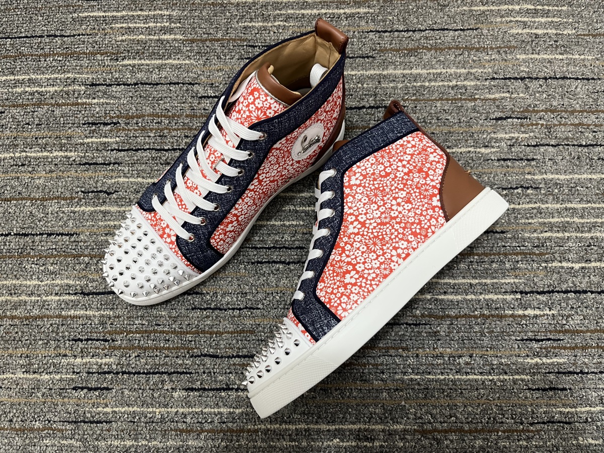 Men Women C*hristian L*ouboutin Top Sneaker