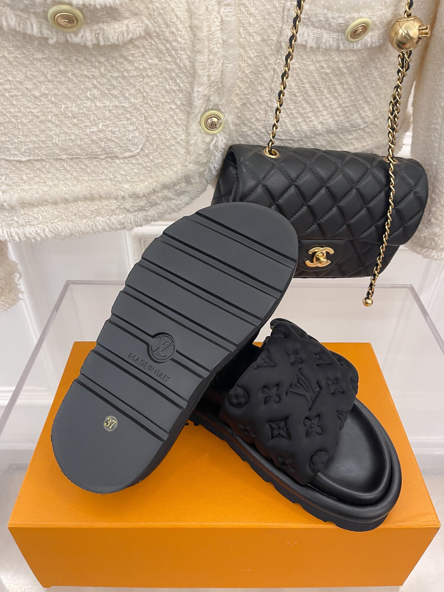 Men Women L*ouis V*uitton Top Sandals