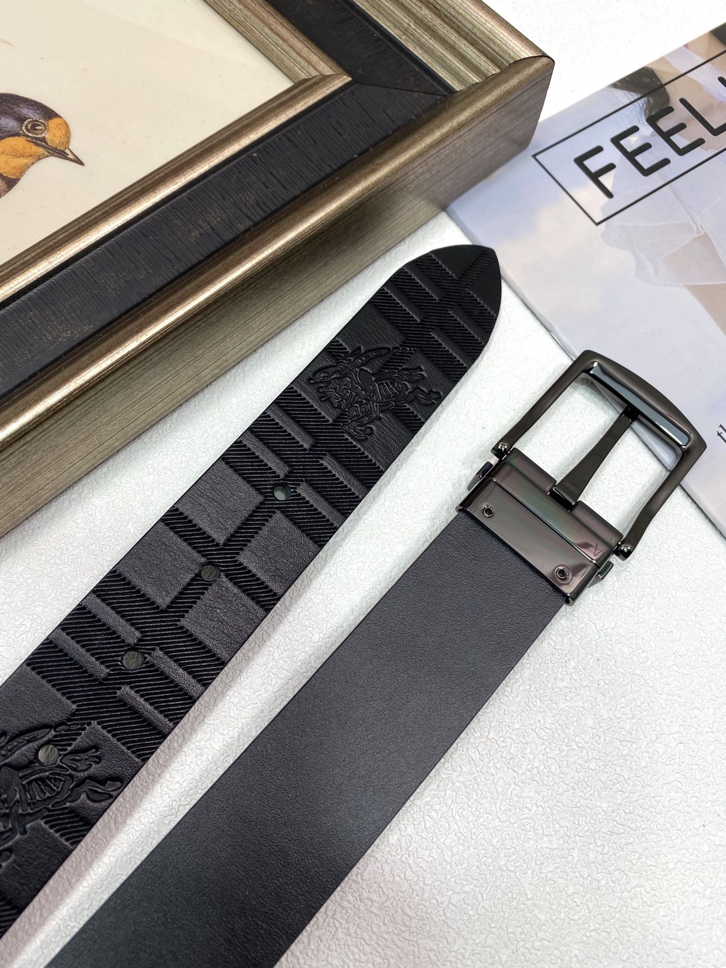 B*urberrry Belts Top Version 35MM