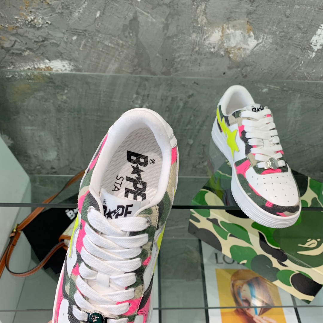 Men Women B*ape Top Sneaker