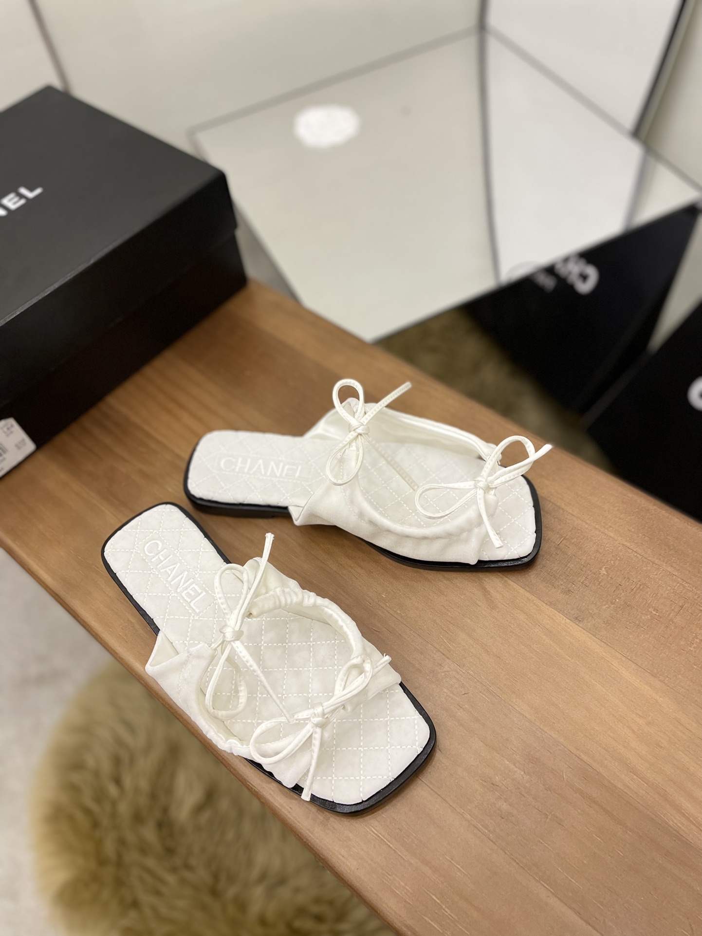 Women C*hanel Top Sandals