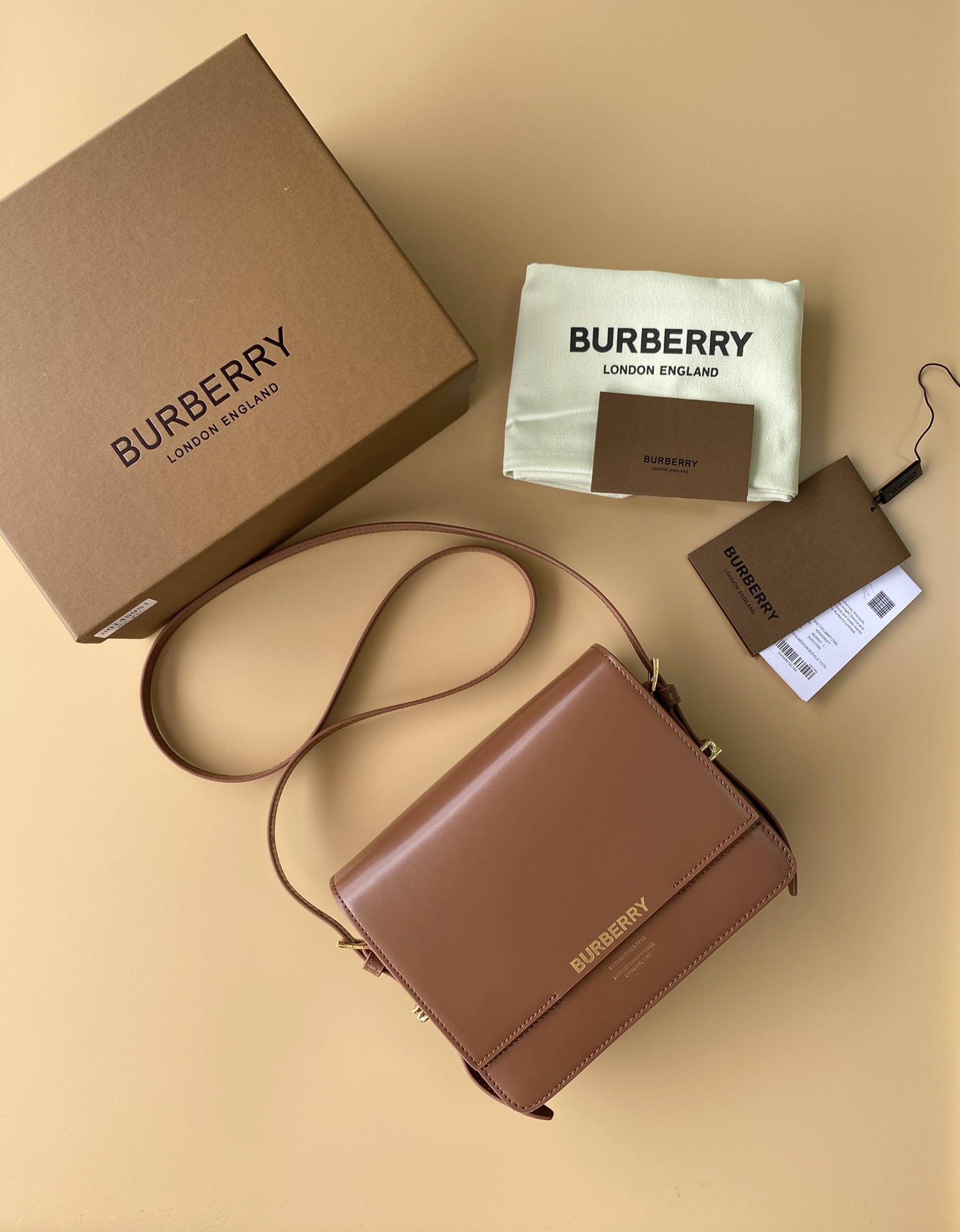 B*urberry Bag Top Quality 19.5*7*16cm