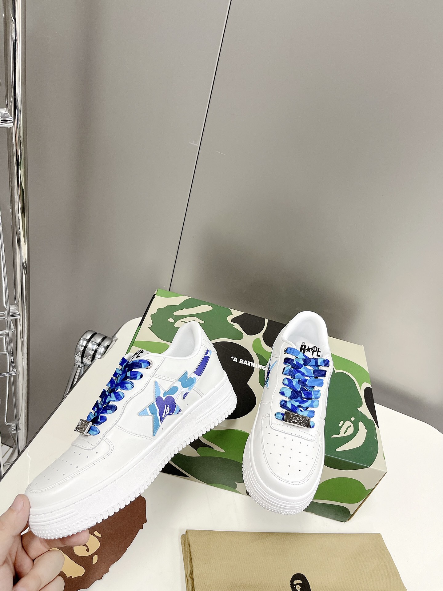 Men Women B*ape Top Sneaker