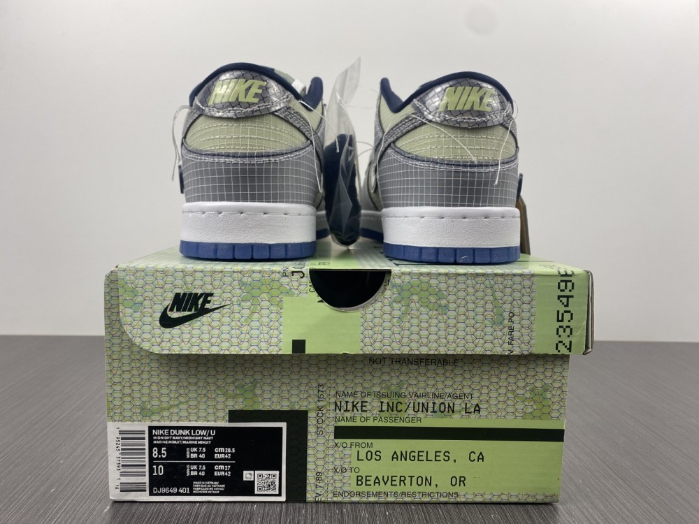 from Unlon x SB Dunk Low DJ9649-401