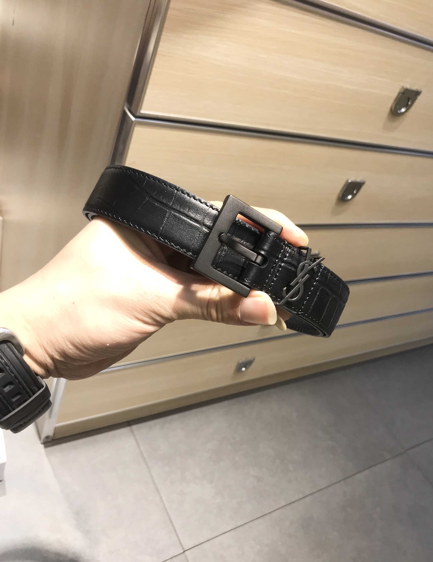 Y*SL Belts Top Quality 30MM