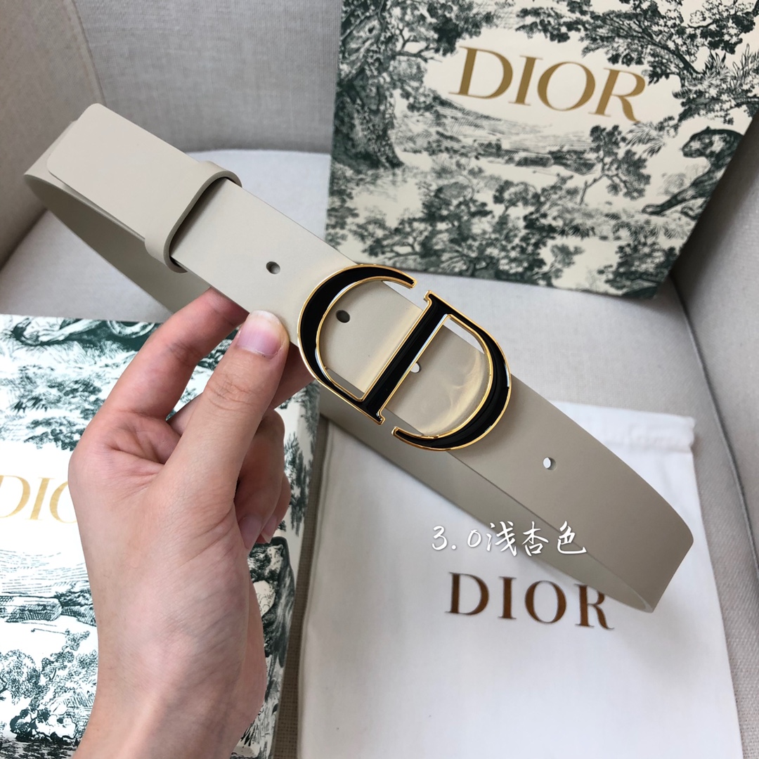 D*ior Belts Top Quality 30MM