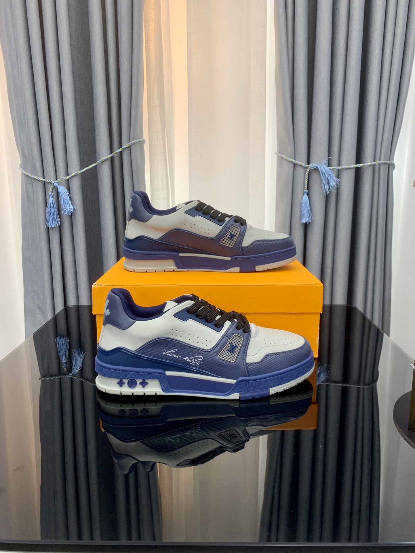 Men Women L*ouis V*uitton Top Sneakers