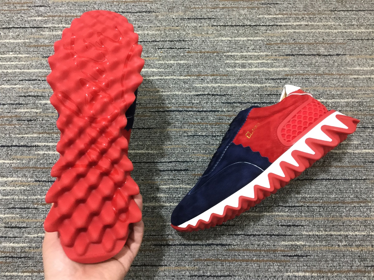 Men C*hristian L*ouboutin Aurelien Flat Top Sneakers