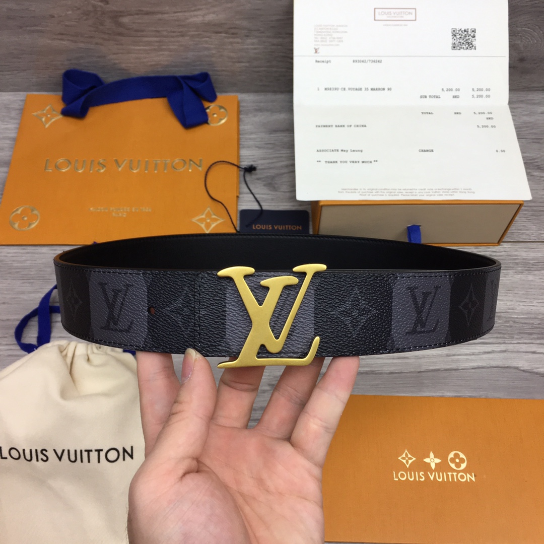 L*ouis V*uitton Belts Top Quality 40MM