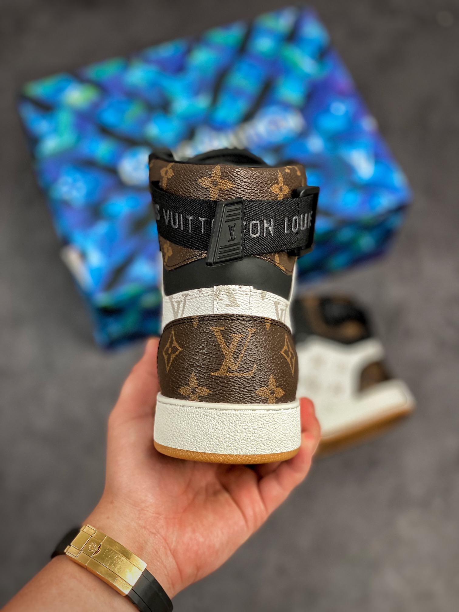 Men L*ouis V*uitton Top Sneaker