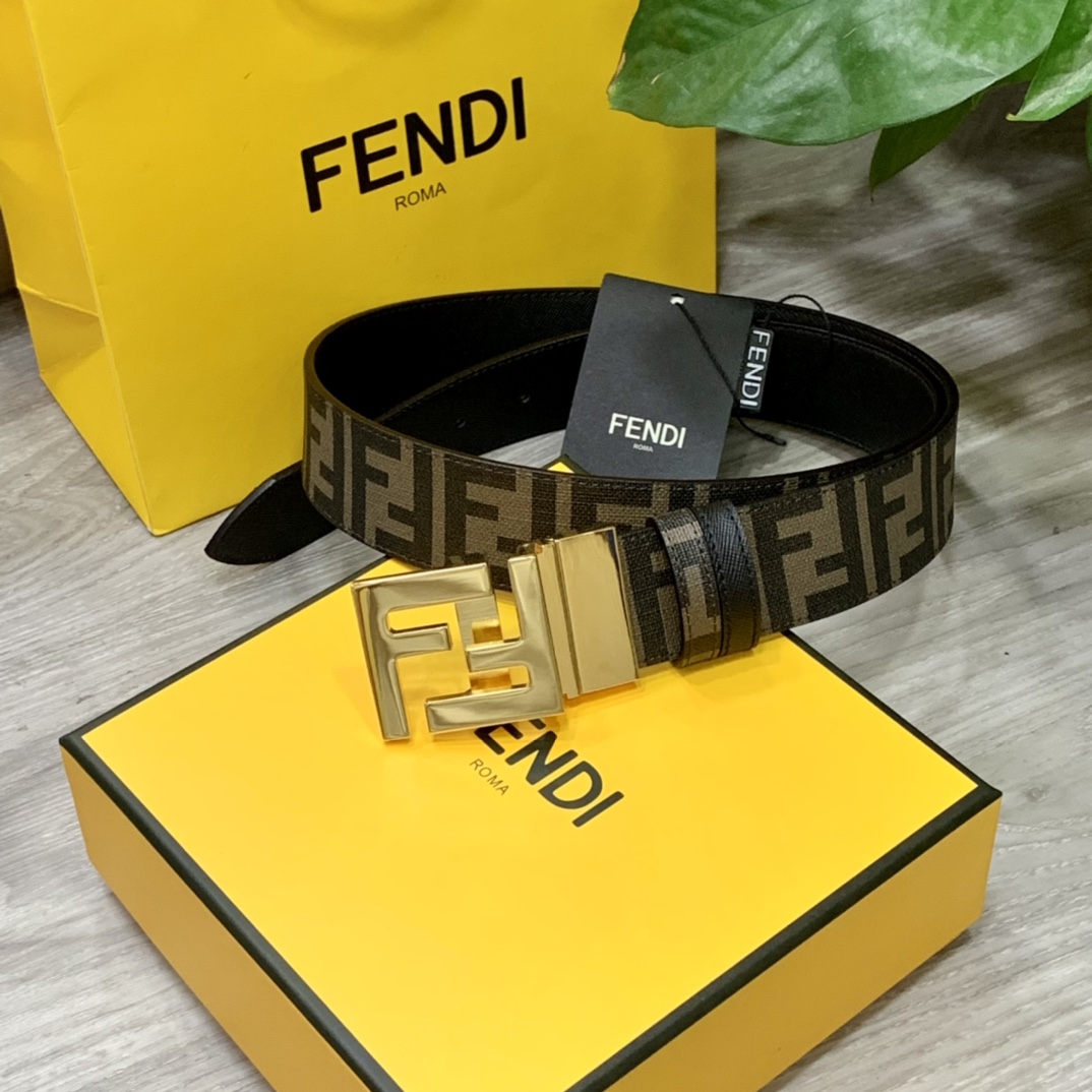 F*endi Belts Top Quality 40MM