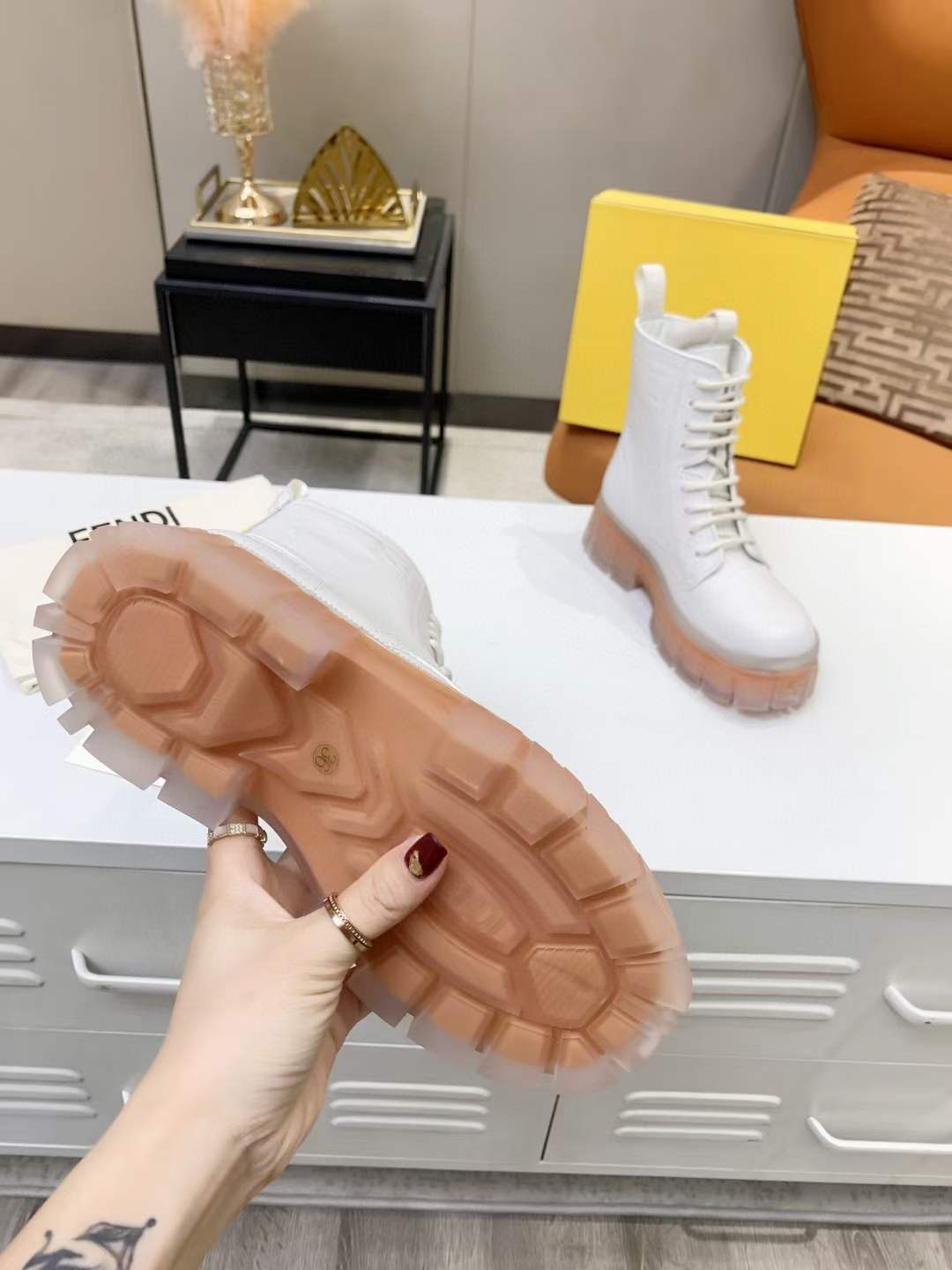 Women F*endi Top Sneakers