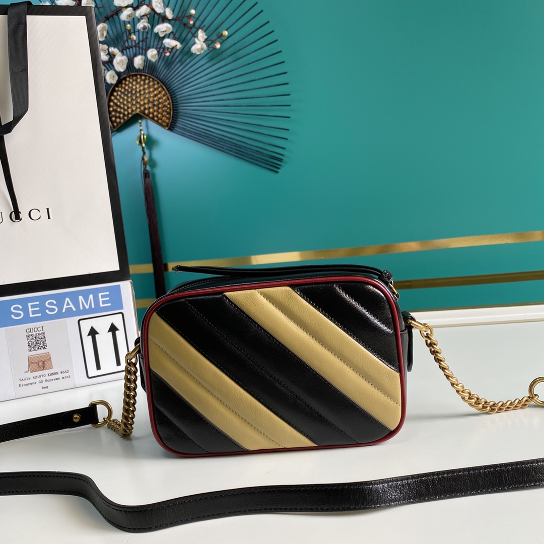 G*ucci Bag Top Quality 18*12*6cm