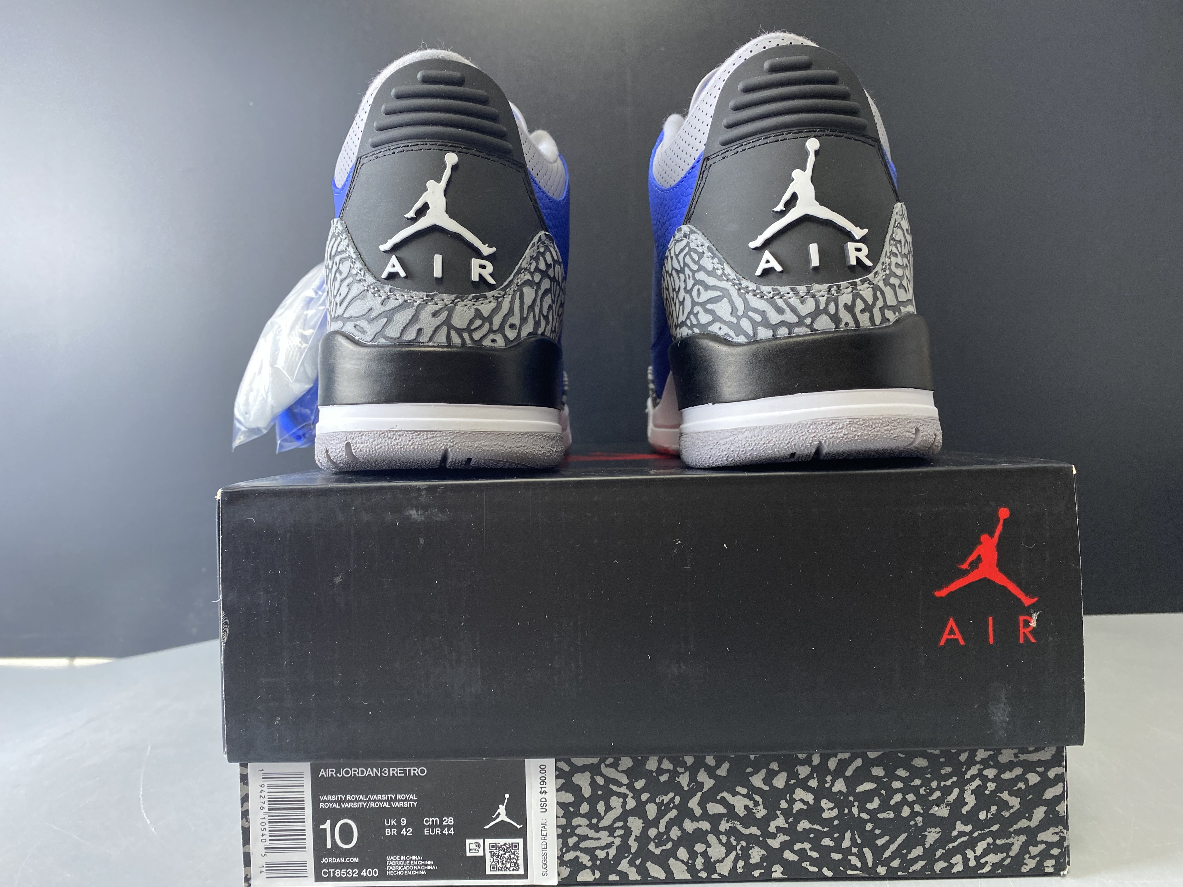 Air Jordan 3 WMNS Varsity Royal CT8532-400