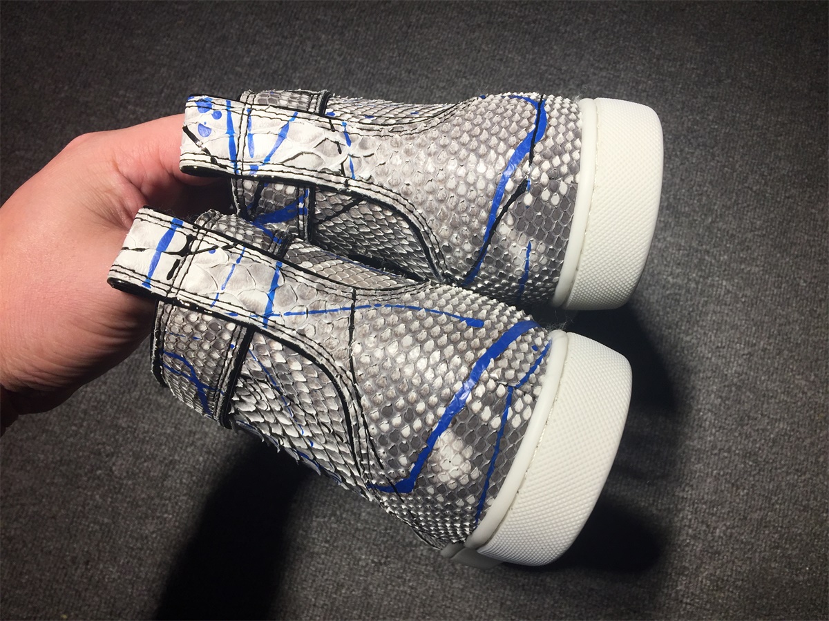 C*ristian L*uboutin Python Sneaker