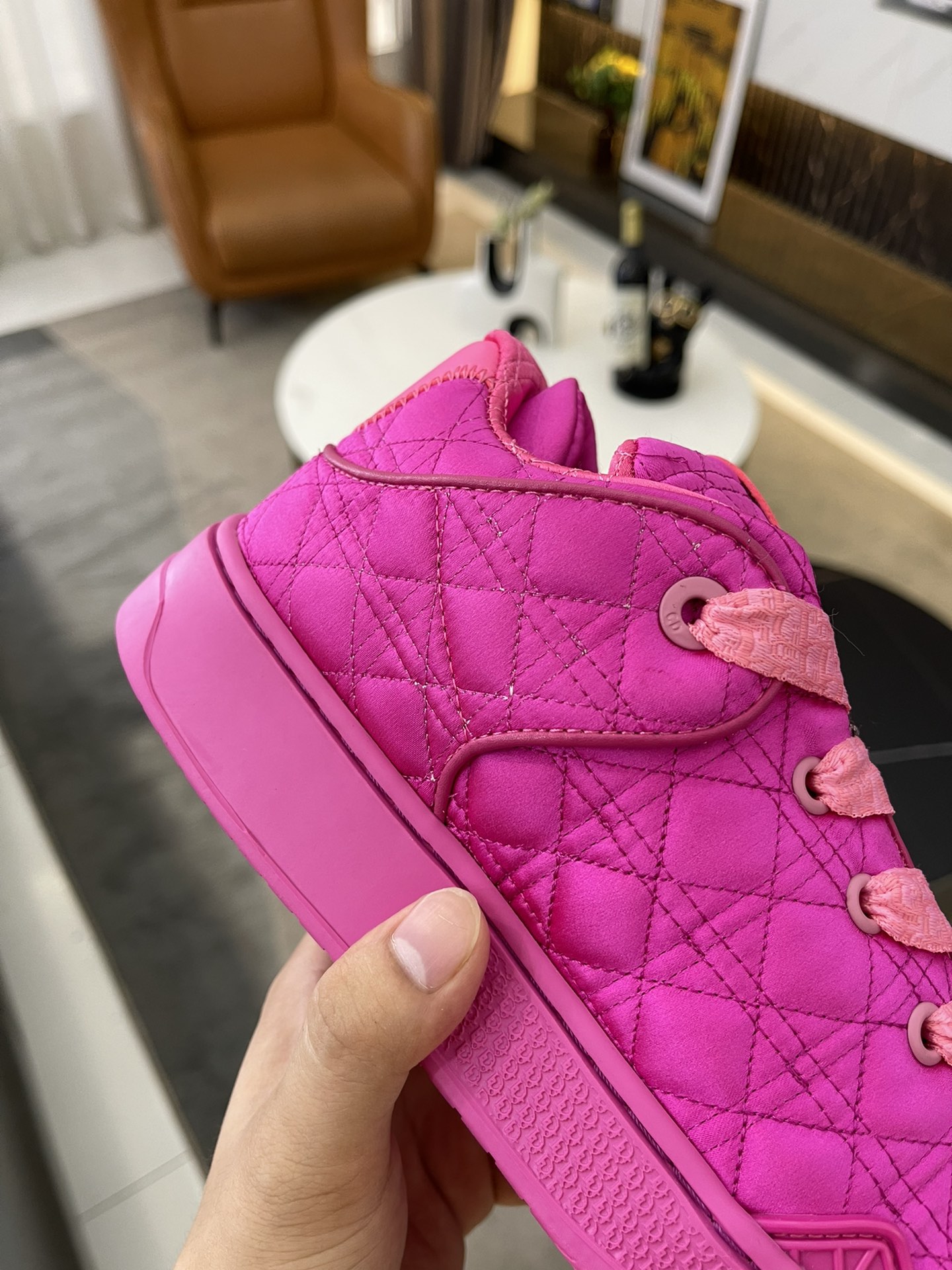 Men Women D*ior Top Sneakers