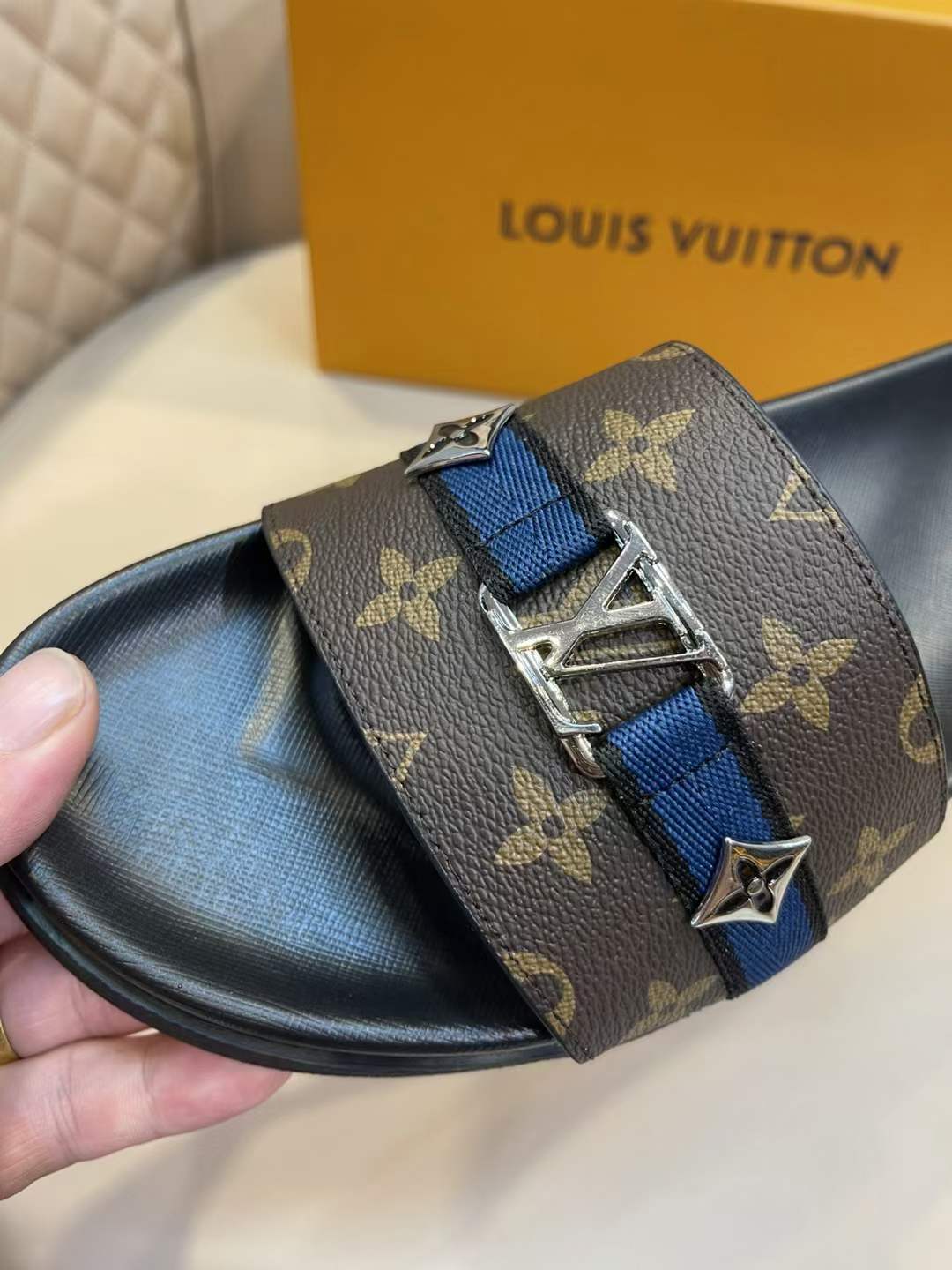 Men L*ouis V*uitton Top Sandals