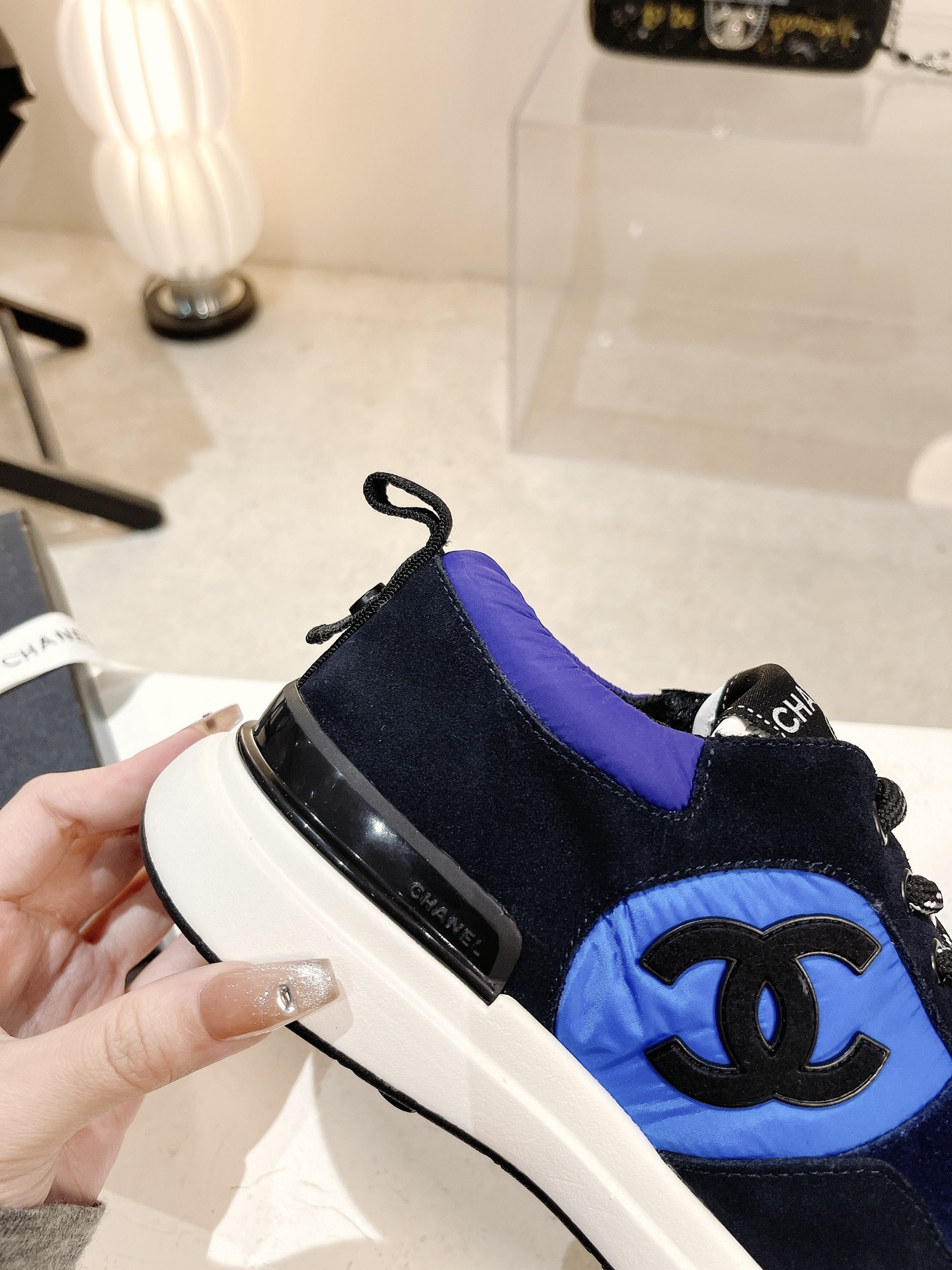 Women C*hanel Top Sneaker