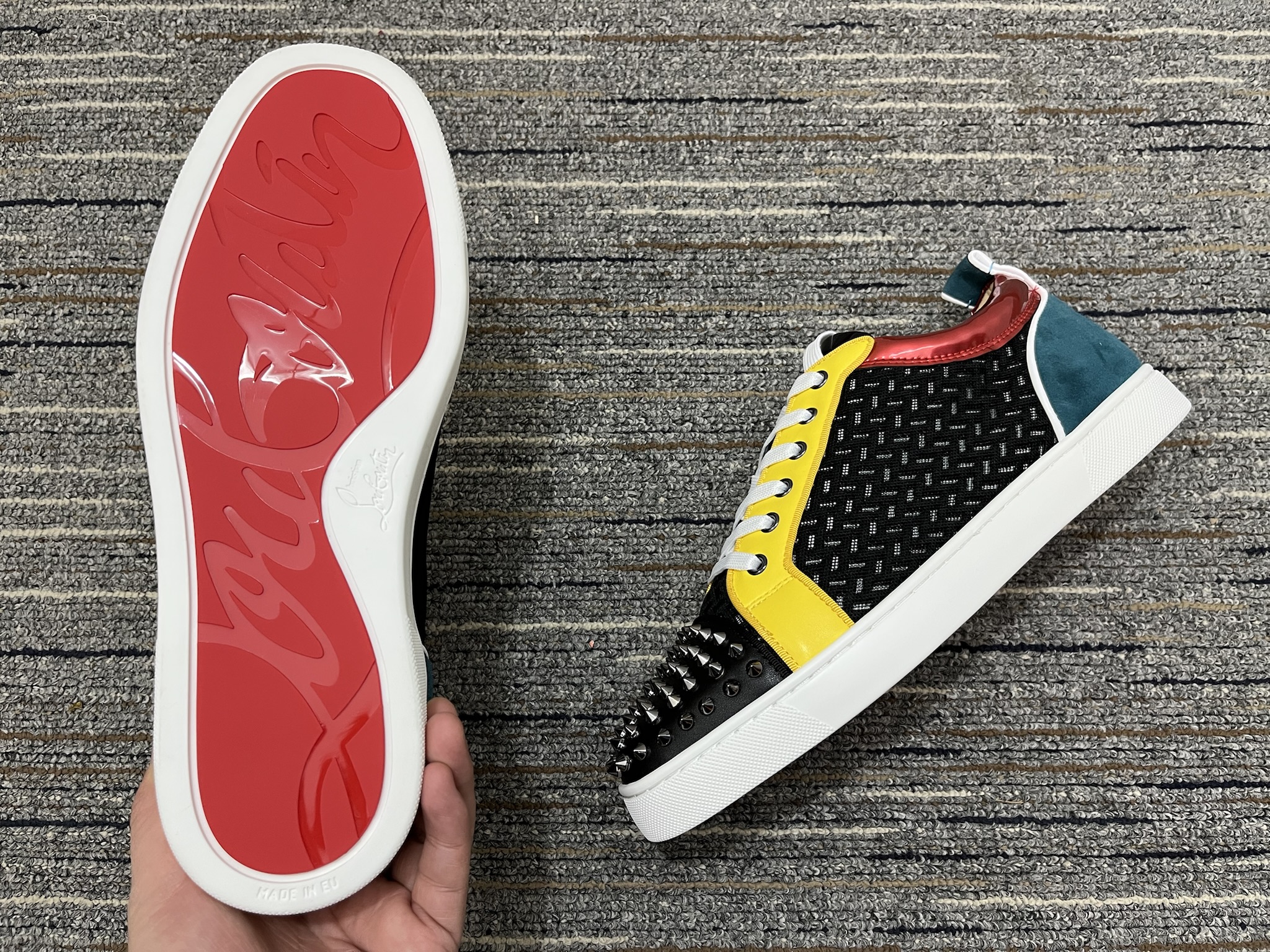 Men C*hristian L*ouboutin Low Top Sneakers